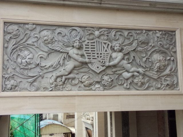 đắp phù điêu trang trí mặt tiền nhà tại Nghệ An