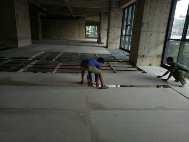 Thi công tấm lót sàn giả bê tông tại Nghệ An