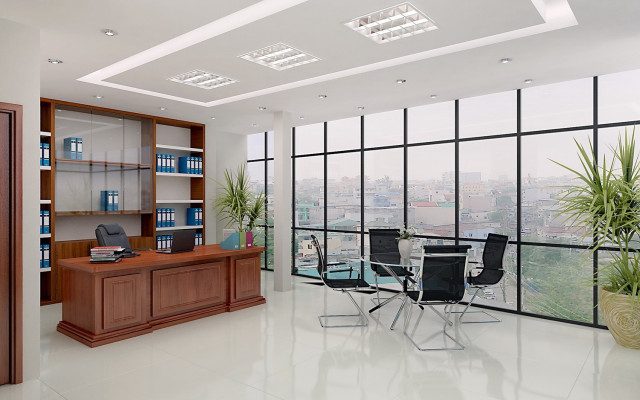 Thiết kế thi công nội thất văn phòng tại Hà Tĩnh