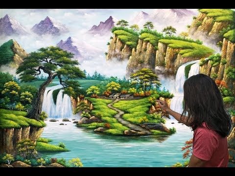 Vẽ tranh tường 3D đẹp tại Nghệ An
