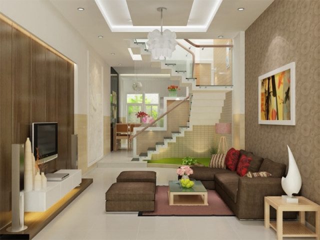 Mẫu thiết kế nội thất phòng khách tại Nghệ An