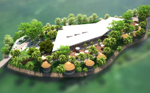 Duy Quang Art thiết kế thi công cảnh quan khu nghỉ dưỡng uy tín