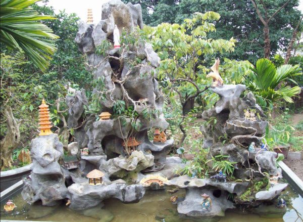 Thiết kế thi công hòn non bộ tại Hà Tĩnh