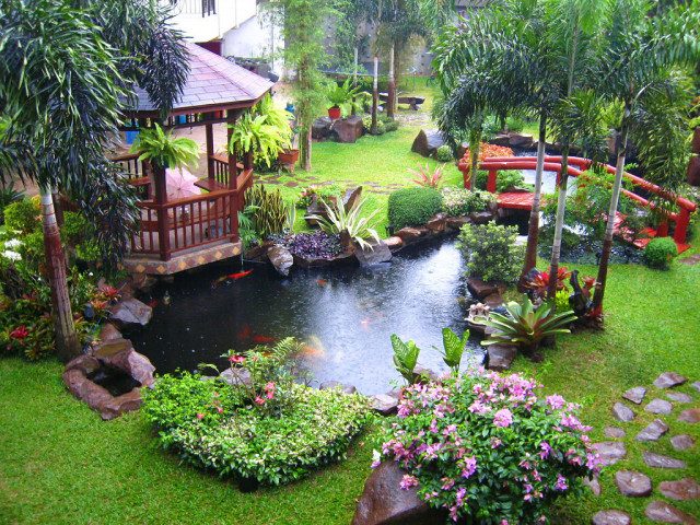 Thiết kế thi công sân vườn tại Nghệ an