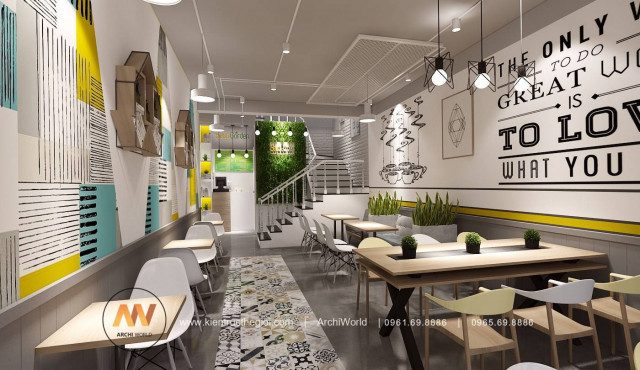 Các mẫu thiết kế quán cafe tại Hà Tĩnh