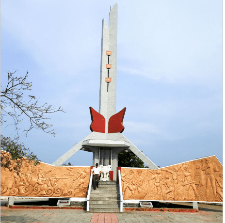 thiết kế thi công đắp tượng đài liệt sĩ anh hùng 2