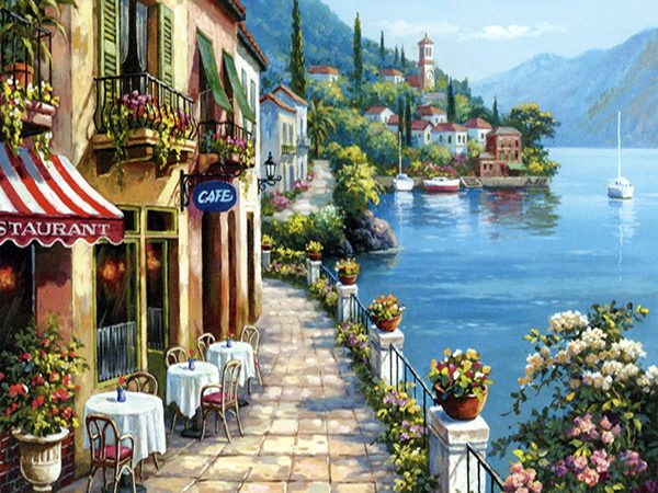 vẽ tranh tường phong cách cổ điển