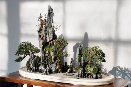 Hòn non bộ mini để bàn tại nghệ an