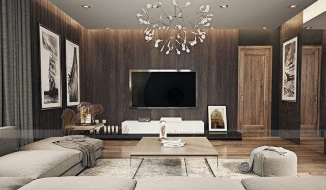 Thiết kế thi công nội thất phòng khách