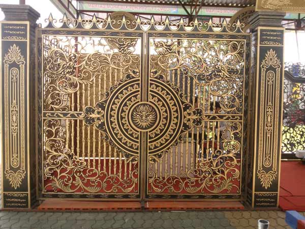 Bảng giá cửa cổng nhôm đúc tại Nghệ An, Hà Tĩnh