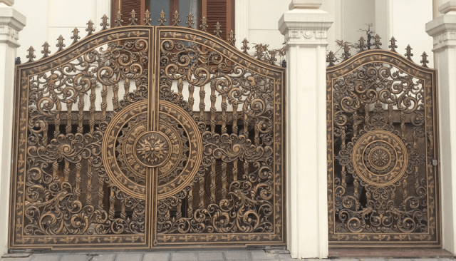 Bảng giá cửa cổng nhôm đúc tại Nghệ An, Hà Tĩnh