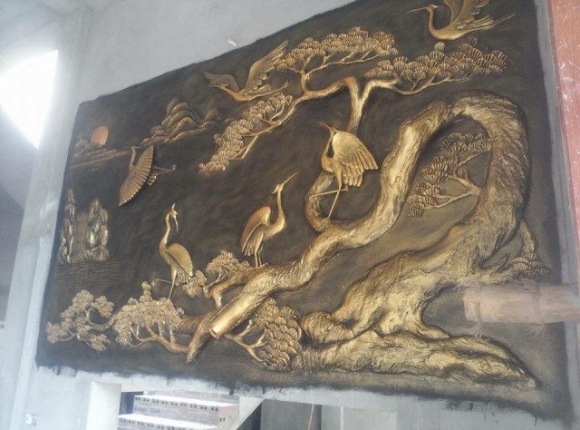 Địa Chỉ Đắp Phù Điêu Xi Măng Tại Thái Bình UY Tín