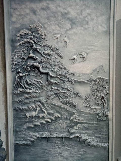 Địa Chỉ Đắp Phù Điêu Xi Măng Tại Thái Bình UY Tín