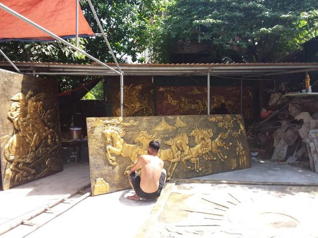 Địa chỉ đắp phù điêu xi măng tại Đà Lạt đẹp