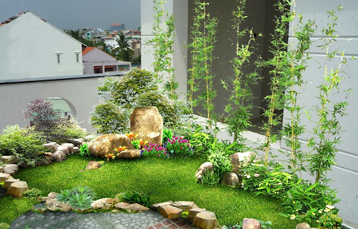 Dịch vụ thiết kế thi công tiểu cảnh sân vườn tại Bình Dương chất lượng