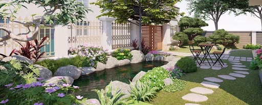 Thiết Kế Cảnh Quan Sân Vườn Tại Hải Dương