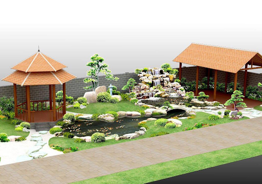 Thiết Kế Cảnh Quan Sân Vườn Tại Hoà Bình