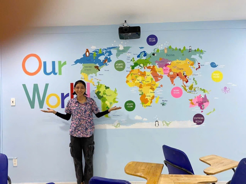 Dịch vụ vẽ tranh tường văn phòng