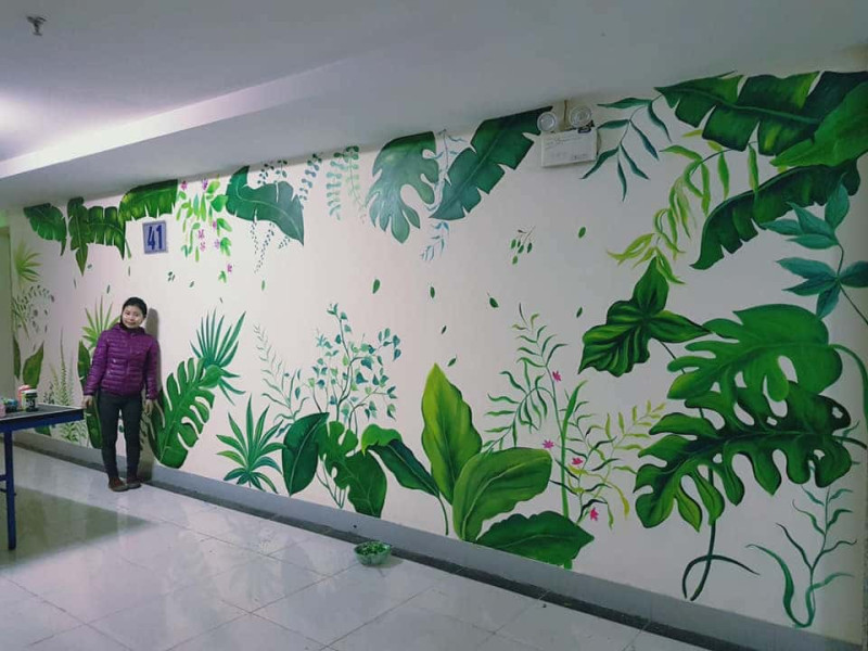 Dịch vụ vẽ tranh tường văn phòng