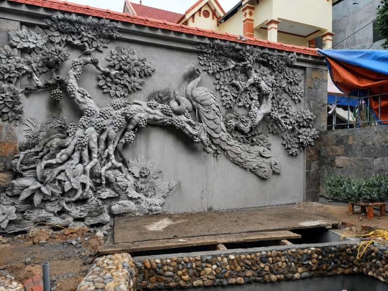 Những mẫu đắp tranh phù điêu theo yêu cầu được yêu thích hiện nay